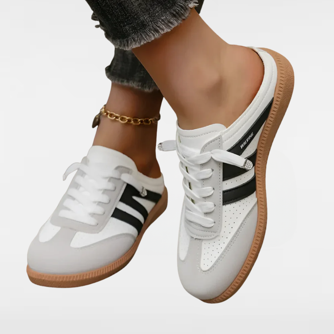 Sierra | Retro Slip-On Sneakers with Ergonomic Comfort and Support