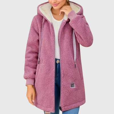 Hailey Fleece Hooded Winter Coat