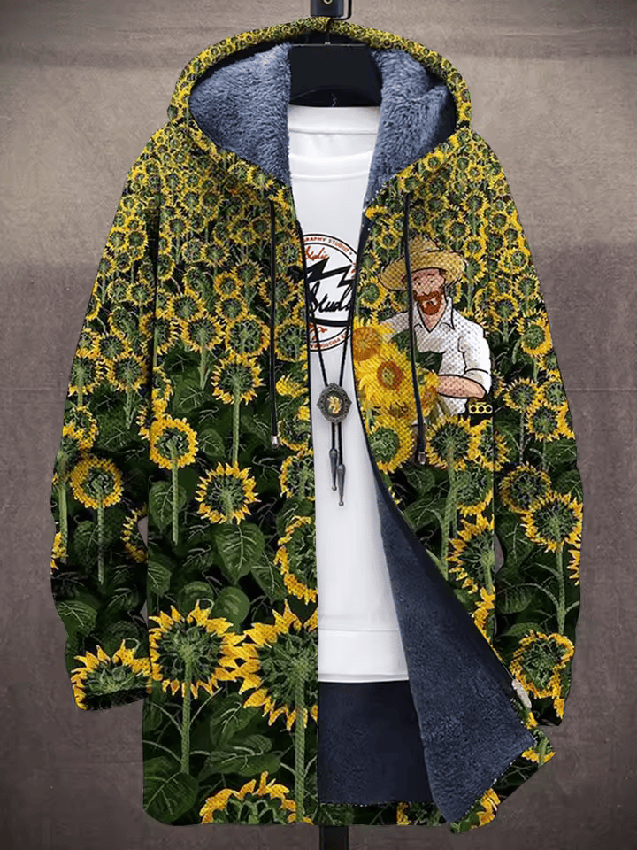 Mia | A luxurious cardigan inspired by art