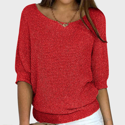 Natalie – Cozy Sweater with Round Neck