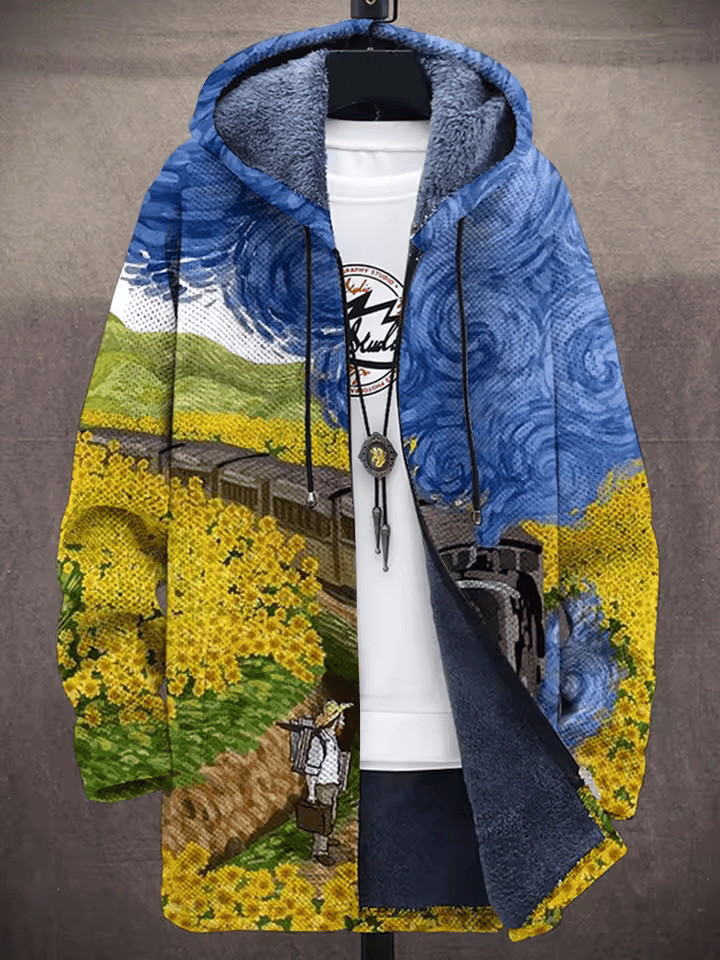 Riley | A luxurious cardigan inspired by art