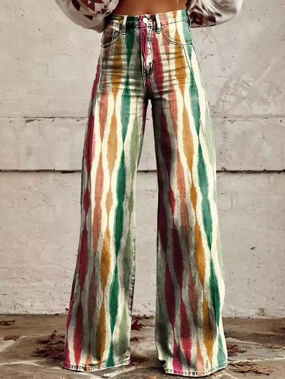 Retro Wide Leg Pants "Sadie"