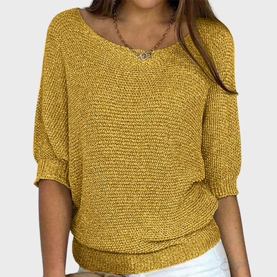 Natalie – Cozy Sweater with Round Neck