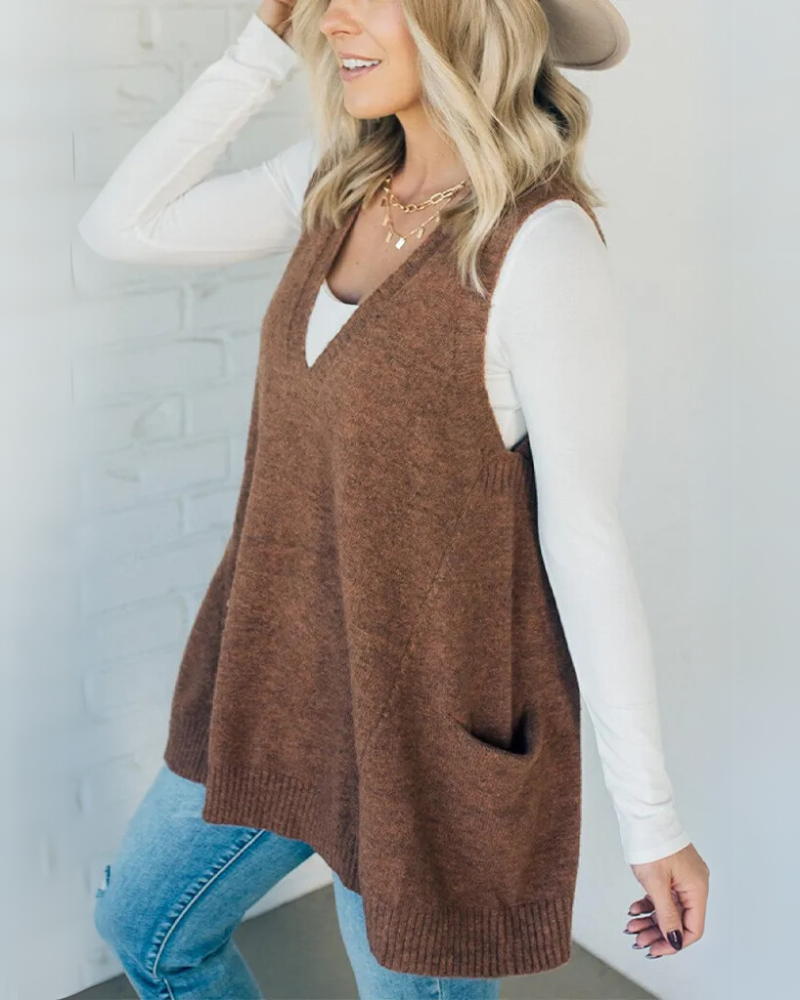 AROLA | Cozy Sleeveless Sweater