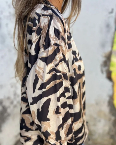 DARALA | Stylish Bomber Print Jacket