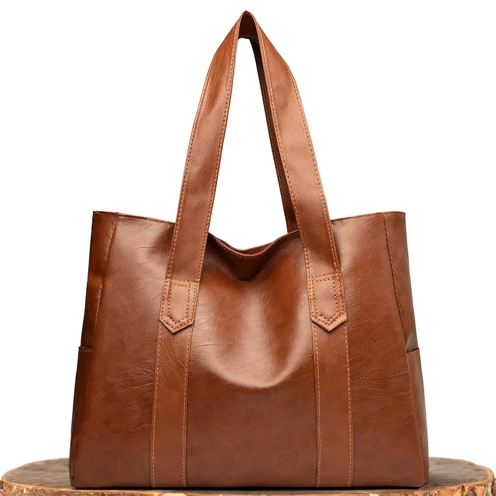 Klara - Classic Leather Shoulder Bag