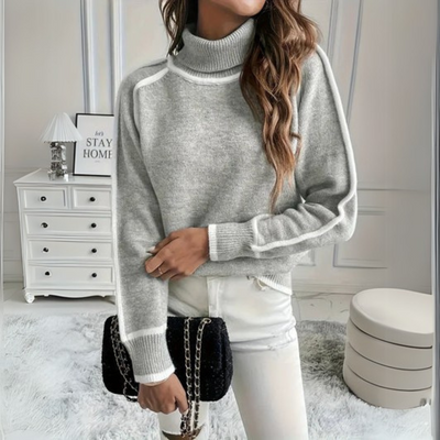 AURORA | Elegant Sweater with Turtleneck