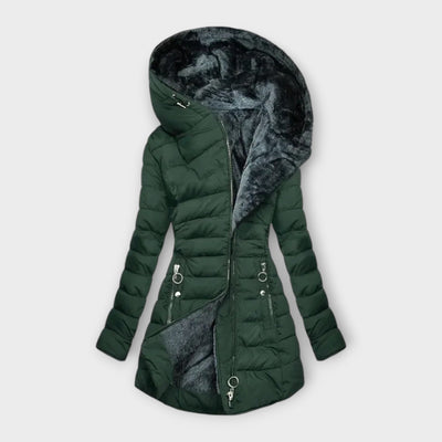 BEATRICE™ | WARM WINTER COAT WITH ECO FUR LINING