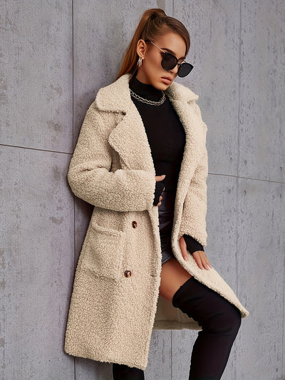 Elara | Soft Luxe Long Coat