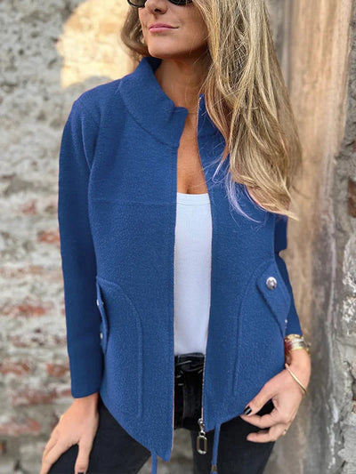 LALA | Stylish jacket with a high collar and pockets