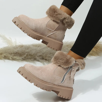 AUBREY™ | Faux Fur Winter Boots