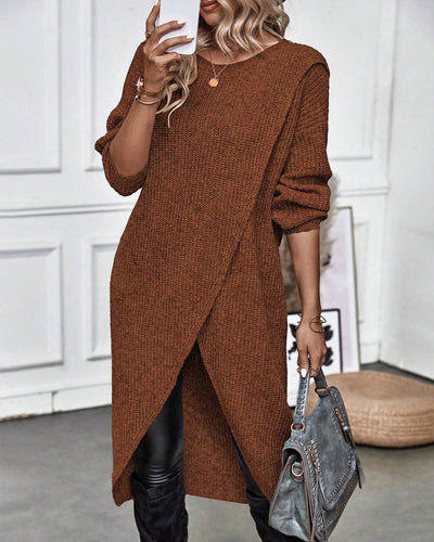 IGGY | Stylish Cotton Blend Sweater Dress