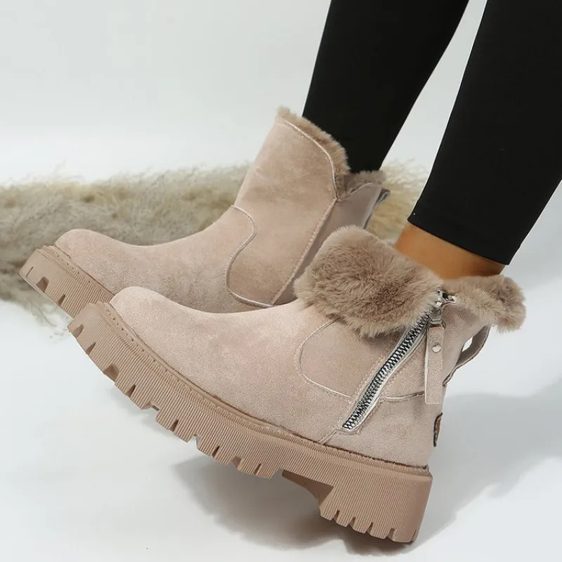 AUBREY™ | Faux Fur Winter Boots