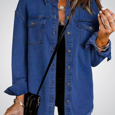 Mathilde™ – Classic Denim Jacket for Everyday Wear