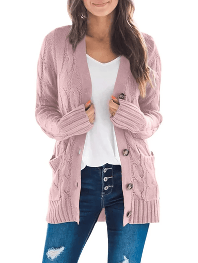 MARZENA | Cozy Cable Knit Cardigan