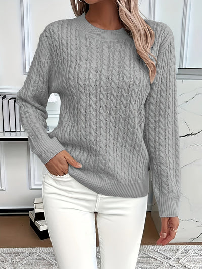 Bernila | Women's Cable Knit Sweater