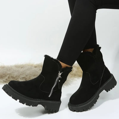 AUBREY™ | Faux Fur Winter Boots