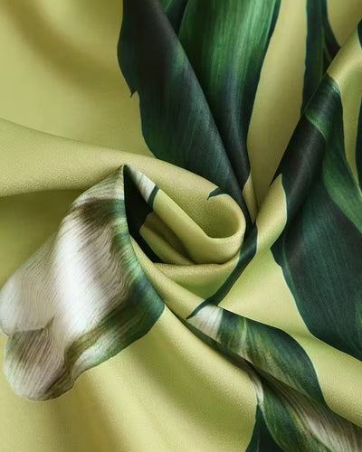 Printed Right Shoulder Reversed Blouse