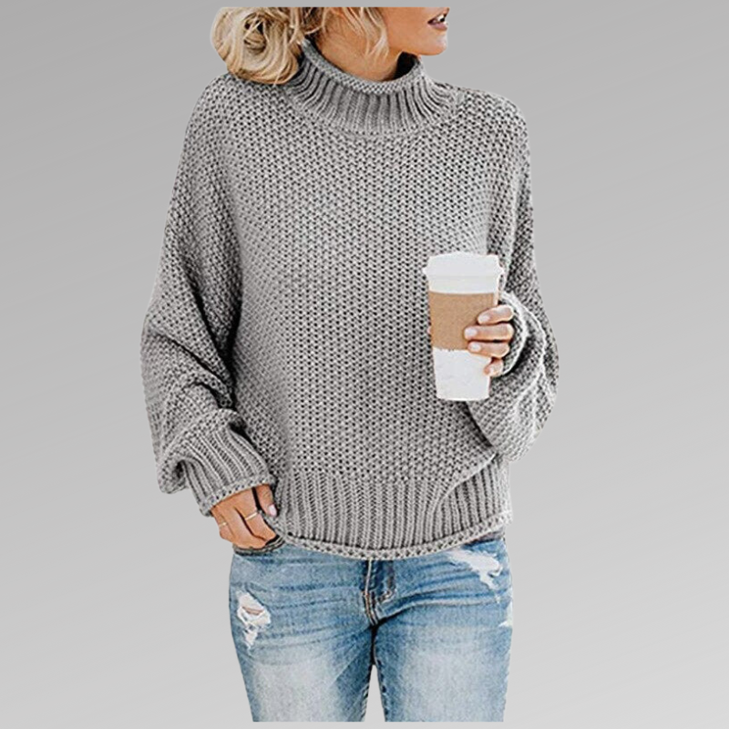 Braelyn | High Neck Pullover