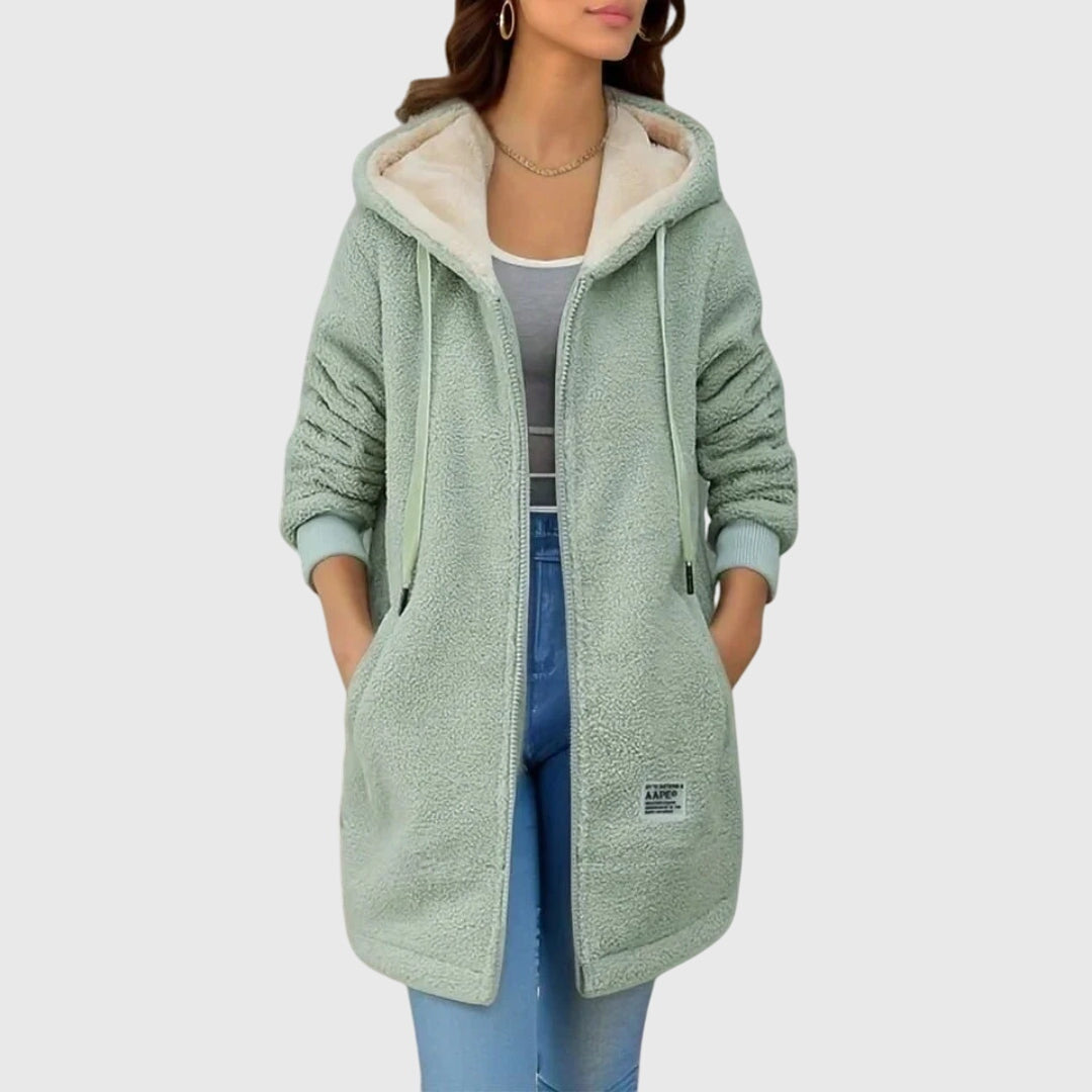 Hailey Fleece Hooded Winter Coat