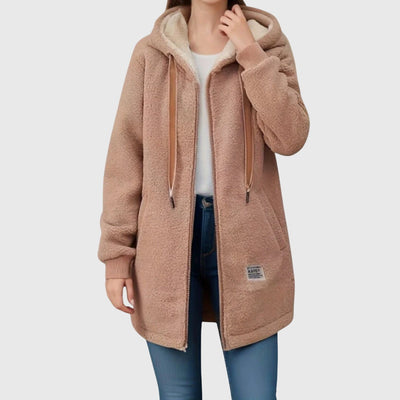 Hailey Fleece Hooded Winter Coat