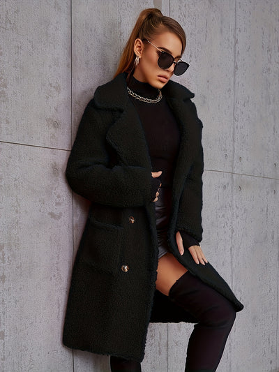 Elara | Soft Luxe Long Coat