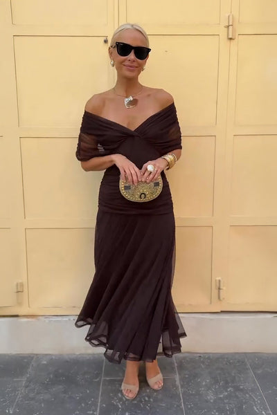 PRISCILLA | Tulle Maxi Dress