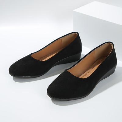Éliane™ – Comfortable Ballet Flats with Wedge Heel