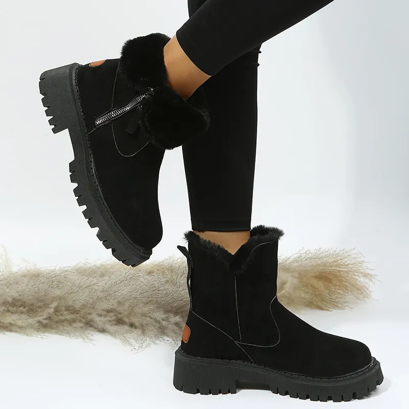 AUBREY™ | Faux Fur Winter Boots