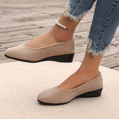 Éliane™ – Comfortable Ballet Flats with Wedge Heel