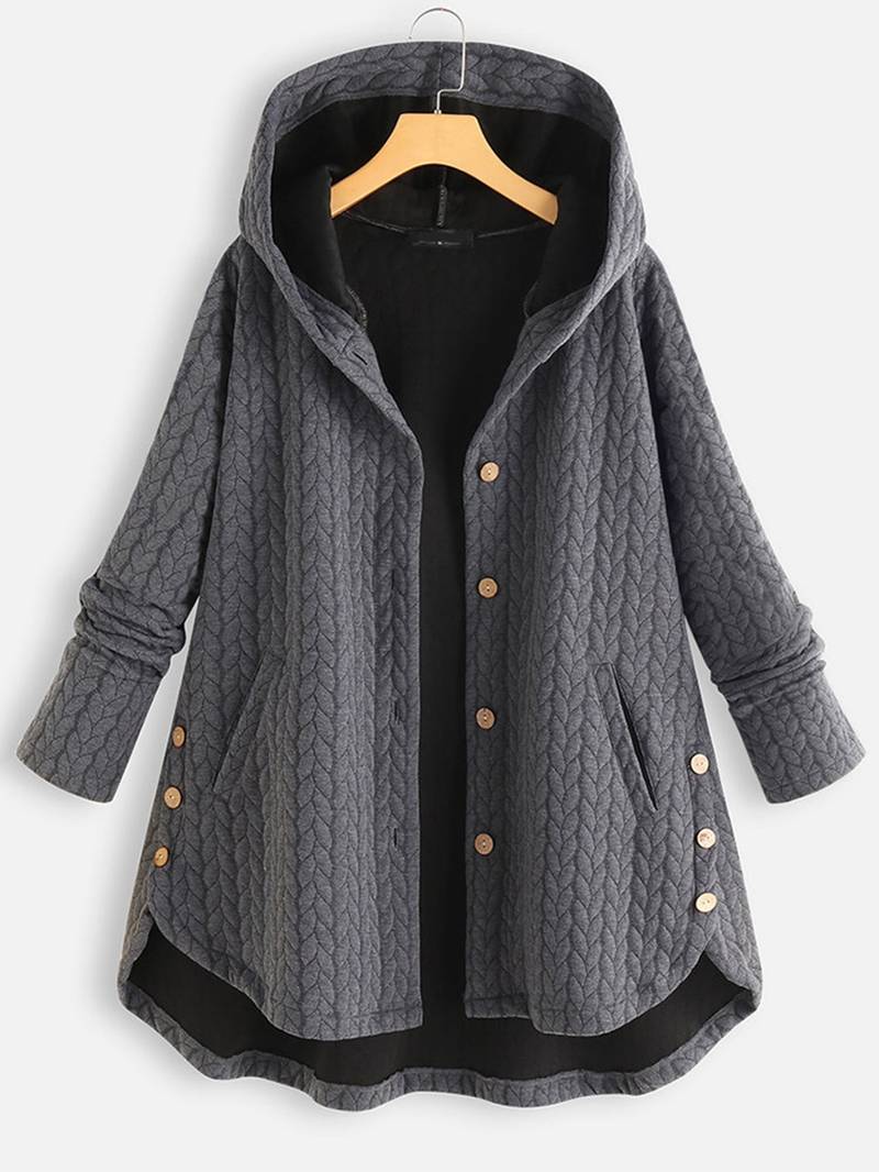 Julie | Quilted Hooded Coat