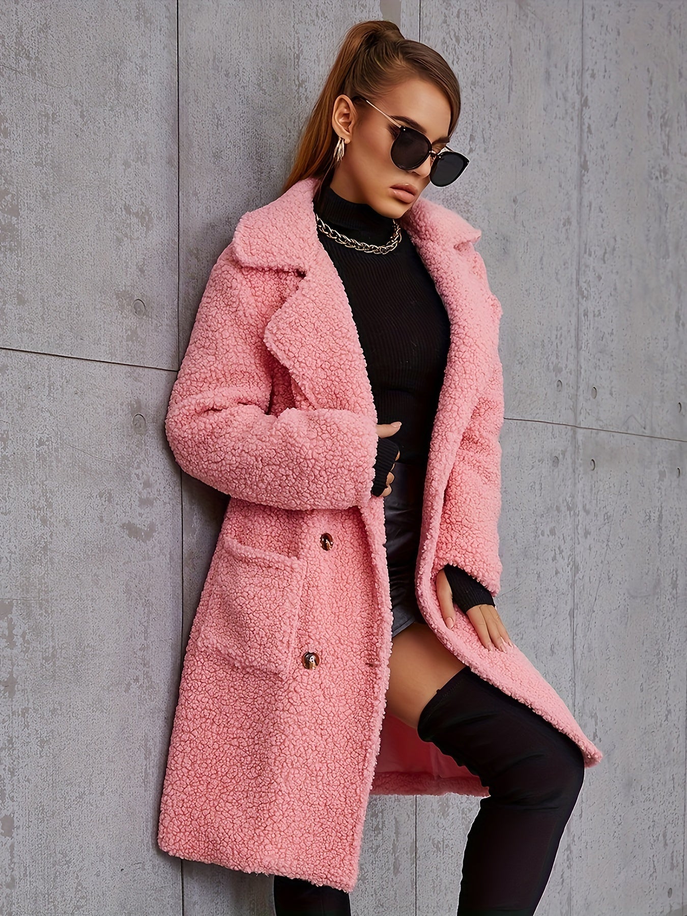 Elara | Soft Luxe Long Coat