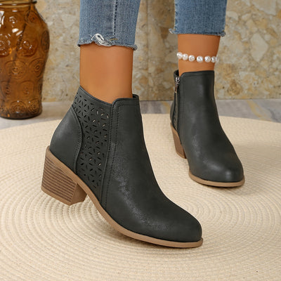 Léonie™ – Breathable Ankle Boots with Lasting Comfort