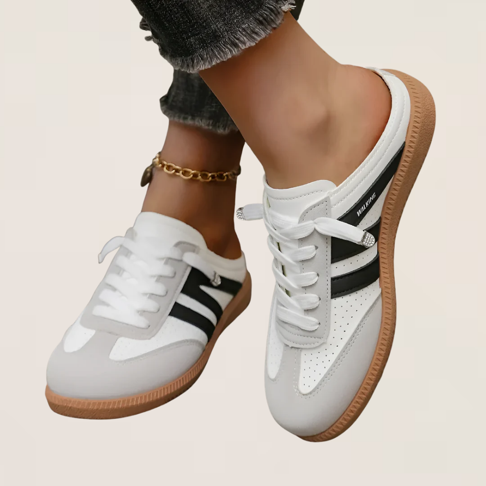 Sierra | Retro Slip-On Sneakers with Ergonomic Comfort and Support