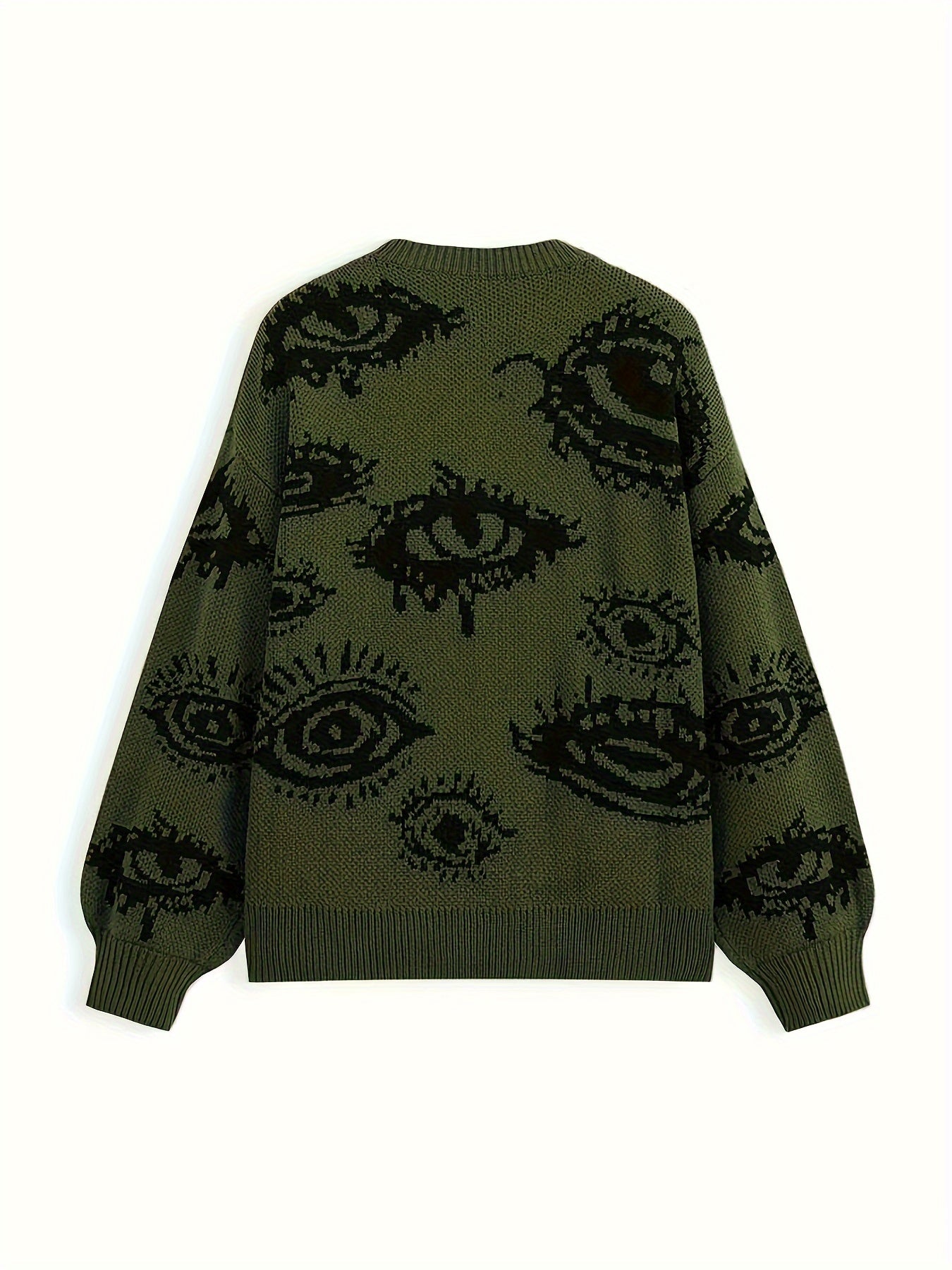 Liora | Soft Knit Sweater with Eye Pattern