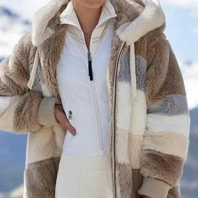 Andrea | Winter Jacket with Hood and Zipper
