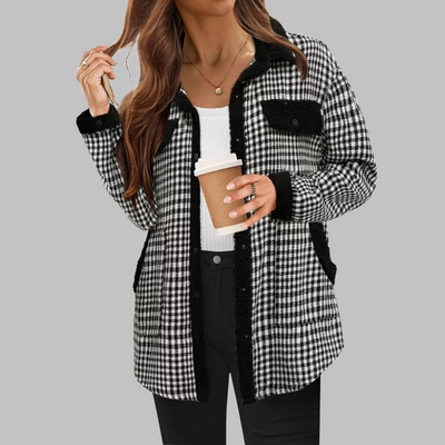 Zeny | Classic Long Sleeve Button Down Jacket