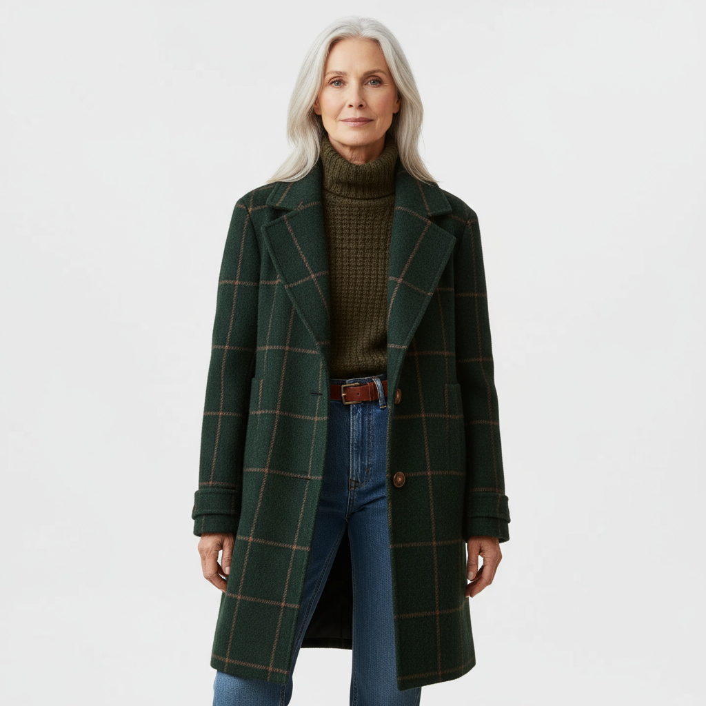 ISABELLA™ | The Timeless Checked Coat