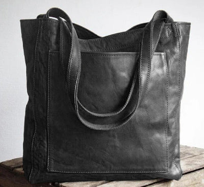 Elysia - Classic Leather Tote
