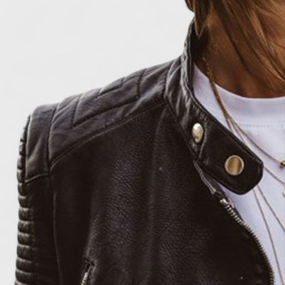 Belen - Elegant Leather Jacket