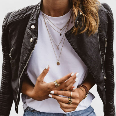 Belen - Elegant Leather Jacket
