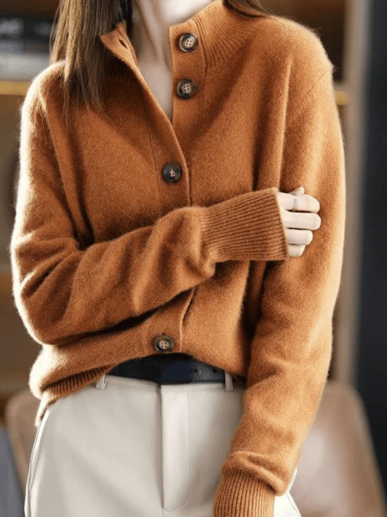 SOFIA BUTTON-UP CARDIGAN
