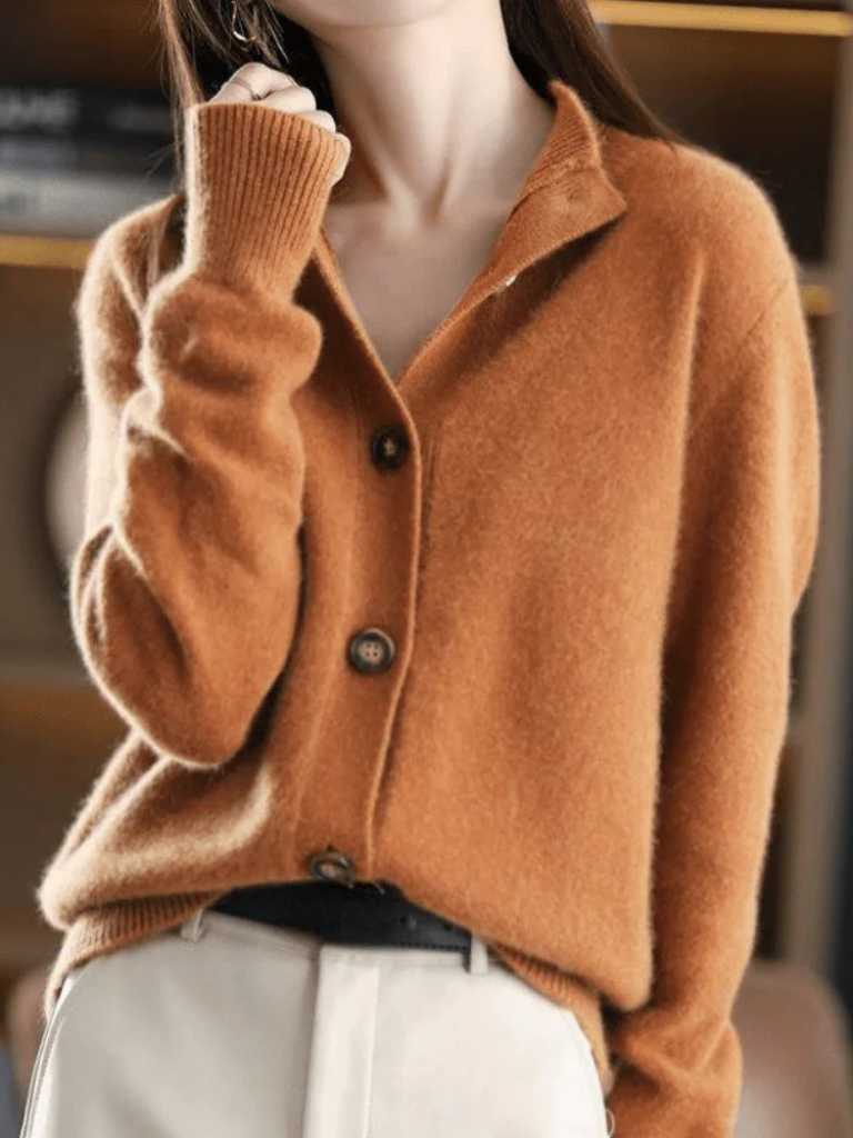 SOFIA BUTTON-UP CARDIGAN