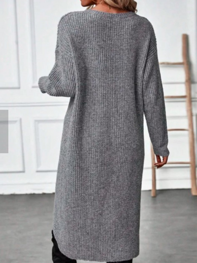 ARIA KNIT WRAP DRESS