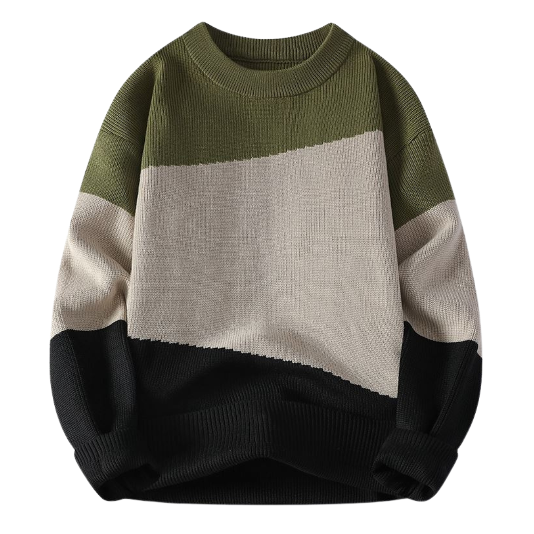 Contemporary Knit Sweater in Three Colors