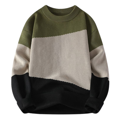 Contemporary Knit Sweater in Three Colors