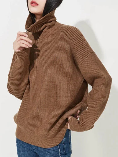 Ava | Zipper Sweater