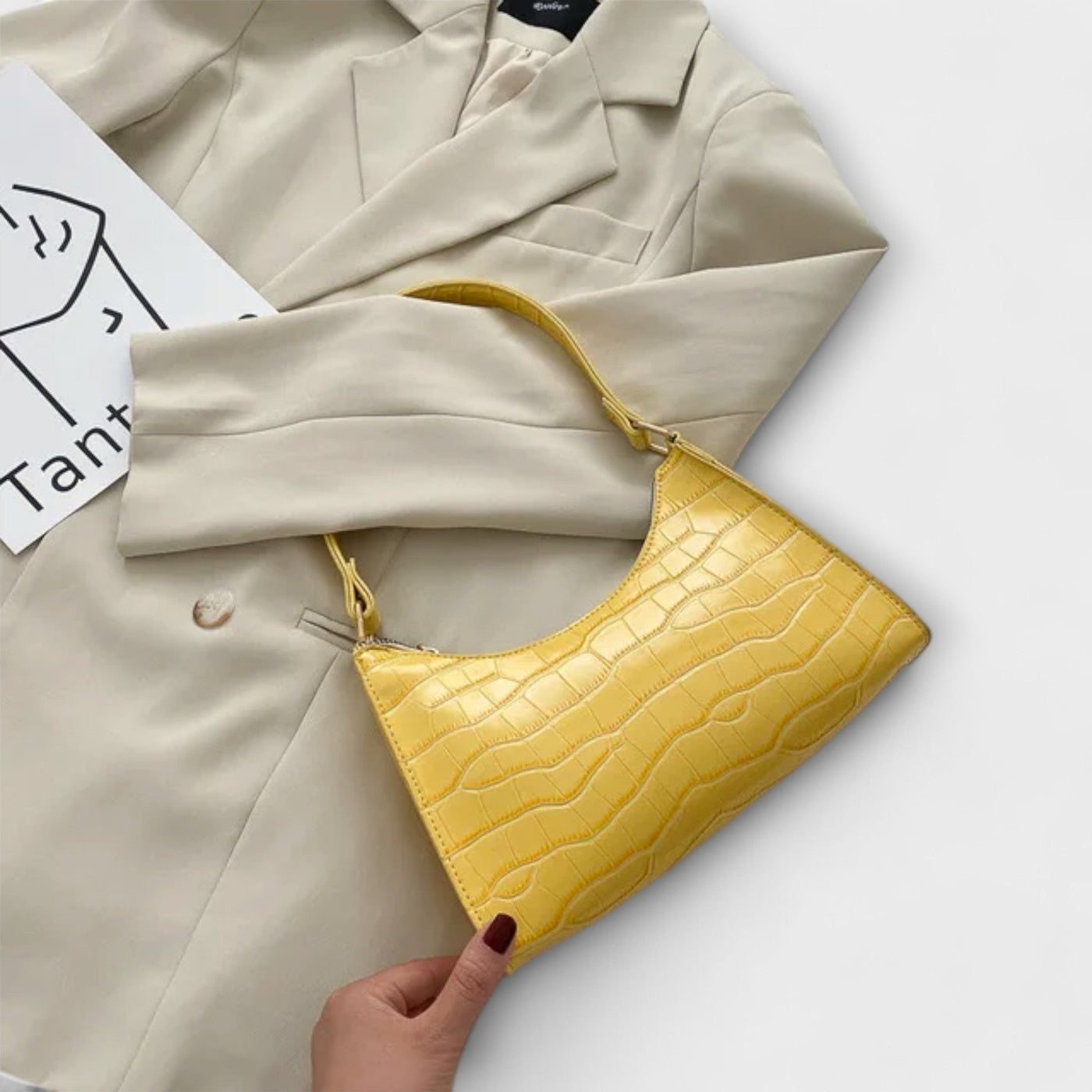 Shiny Leather Bag