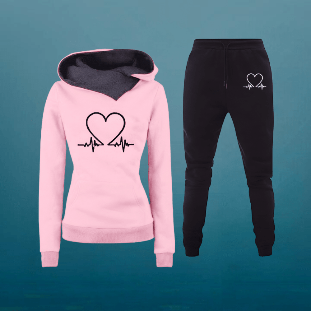 LOVE | Comfortable and full of love tracksuit
