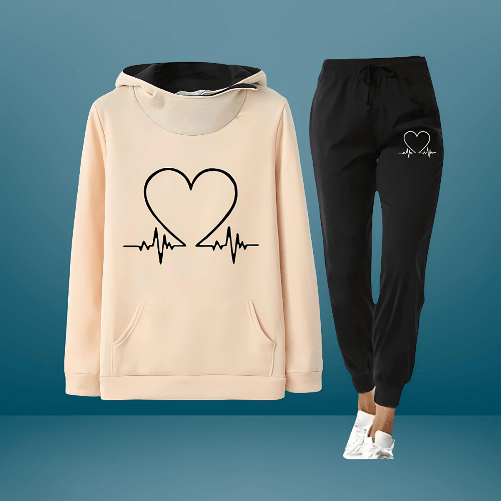 LOVE | Comfortable and full of love tracksuit
